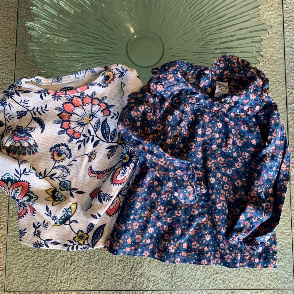 🧸 Floral Long Sleeve Bundle x2